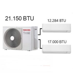 TOSHİBA MULTİ KLİMA 2'Lİ KOMBİNASYON (13+17)