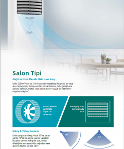 Alternative view of ALARKO FLAİR FLR4802INVFS İNVERTER SALON TİPİ KLİMA 47.769 BTU