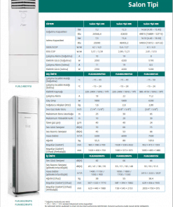 alarko flair salon tipi teknik özellikler